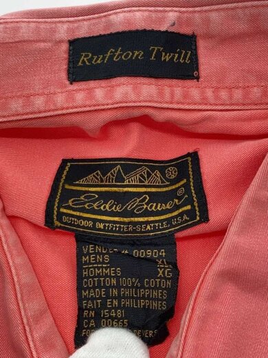 商品画像：90s/長袖シャツ/XL/コットン/PNK 3