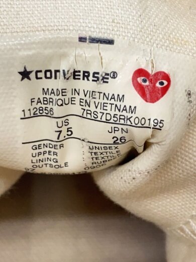 商品画像：Chuck Taylor All Star Hi Milk/ハイカットスニーカー/26cm/BEG/112856 5