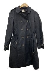 チェスターコート/38/コットン/BLK
