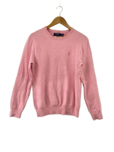 商品画像：ニット・セーター(薄手)/S/コットン/PNK 1