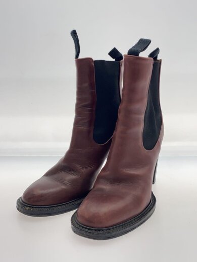 商品画像：フィービー期/チェルシーブーツ/チャンキー/サイドゴアブーツ/36/BRW/レザー// 2