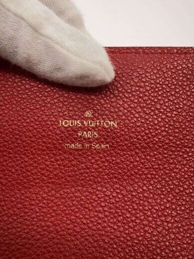 商品画像：ポルト・フォイユ・メティス_モノグラム・アンプラント/牛革/RED/レディース// 3