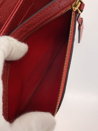 商品画像：ポルト・フォイユ・メティス_モノグラム・アンプラント/牛革/RED/レディース// 5