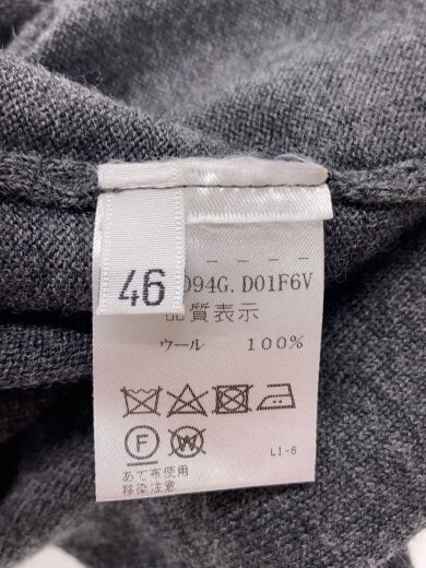 商品画像：DOLCEVITA/ハイゲージタートルネックニット/46/ウール/GRY/CU094G.D01F6V// 4