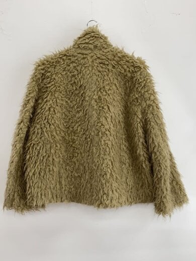 商品画像：EcopeLループファーハーフコート /FREE/フェイクファー/BEG/GAO-24040 2