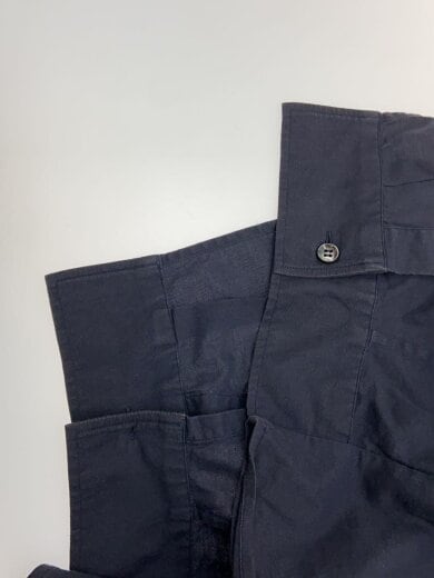 商品画像：09AW/白タグ/本人期/ここのえ/ケープ比翼シャツ/アーティザナル/40/コットン/NVY 6