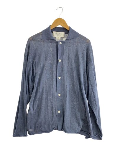 商品画像：25SS JARIJARI SILK SHIRTS C/D カーディガン/10/シルク/チャコール 1