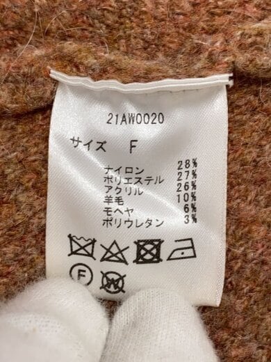 商品画像：カーディガン(厚手)/FREE/ナイロン/ORN/21AW0020 4