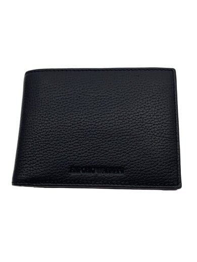 商品画像：2つ折り財布/レザー/BLK/メンズ/Y4R167 Y068E 1