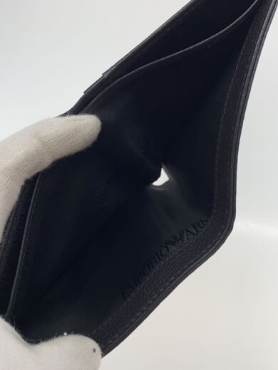 商品画像：2つ折り財布/レザー/BLK/メンズ/Y4R167 Y068E 6