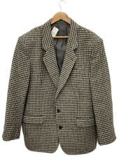 テーラードジャケット/52/ウール/BEG/総柄