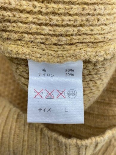 商品画像：ニット・セーター(厚手)/L/羊革/CML 4