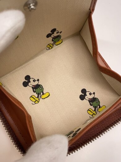 商品画像：2つ折り財布/レザー/BRW/レディース 5