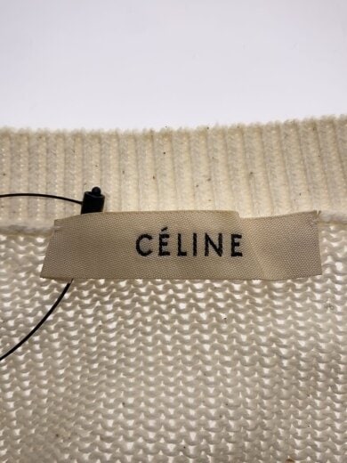 商品画像：ショートスリーブニット 前身頃シルク/XS/IVO/総柄/23N713409// 3