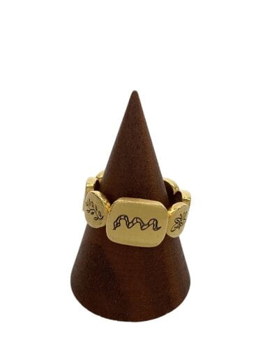 商品画像：ライフイズアジャーニー/リング/SV925/13号/GLD/レディース 1