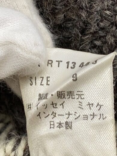 商品画像：ISSEY SPORT/70-80s/ケーブル編み/ニット・セーター(厚手)/--/ウール/GRY/RT13 4