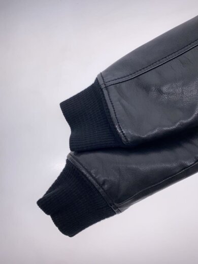 商品画像：レザージャケット・ブルゾン/S/レザー/BLK// 4