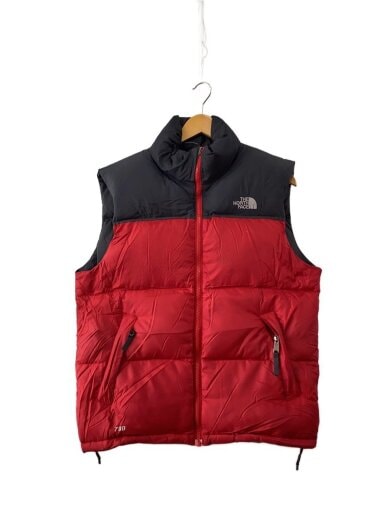商品画像：700fill リップストップ ダウンベスト/S/ナイロン/RED 1