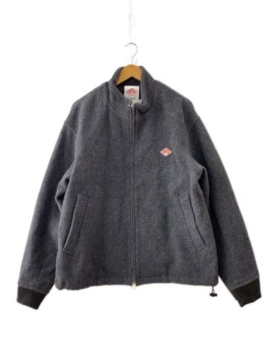 商品画像：ウールパイルラウンドカラージャケット/42/ウール/GRY/SL32-115-02 1