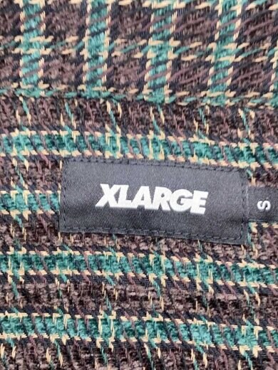 商品画像：プレイド ロングスリーブシャツ/S/ポリエステル/GRN/チェック/101244014002 3