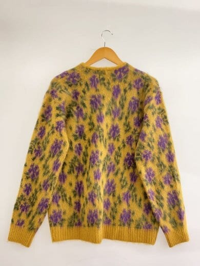 商品画像：カーディガン(厚手)/S/モヘア/YLW/総柄/NS282// 2