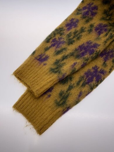 商品画像：カーディガン(厚手)/S/モヘア/YLW/総柄/NS282// 5