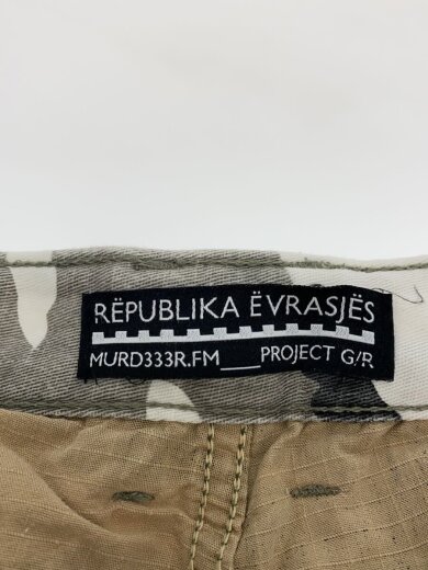 商品画像：ショートパンツ/1/コットン/GRY/カモフラ// 4