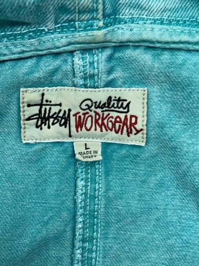 商品画像：spray dye hooded work jacket/パーカー/L/コットン/BLU/無地// 3