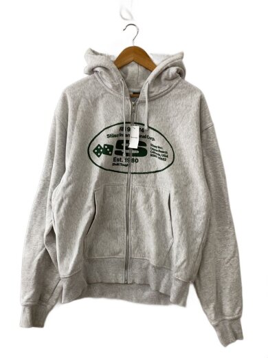 商品画像：Web Zip Hoodie/ジップパーカー/L/コットン/GRY/Z4000SZS23// 1