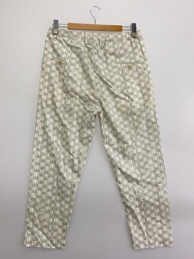 商品画像：タックテーパードパンツ/46/コットン/ホワイト グリーン/総柄/PR4L-GM1-1009// 2
