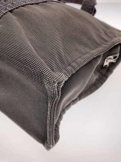 画像：HERMESエールラインMM/トートバッグ/キャンバス/GRY/総柄7