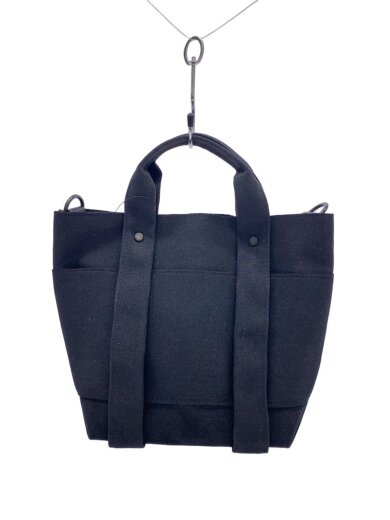 商品画像：RECYCLED POLYESTER 2WAY TOTE ショルダーバッグ/ブラック/KARRI 1