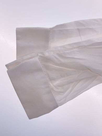 商品画像：長袖シャツ/1/コットン/WHT/無地 5