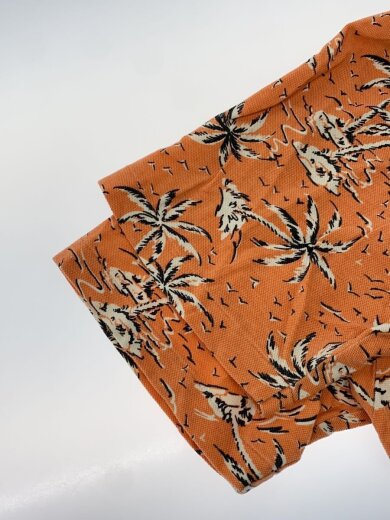 商品画像：ポロシャツ/M/コットン/ORN/総柄 4