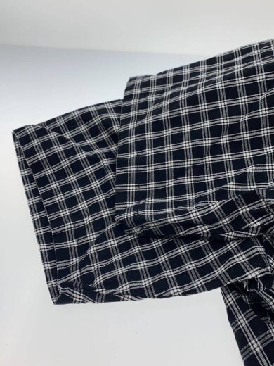 商品画像：半袖シャツ/M/コットン/BLK/チェック/101252014004 5
