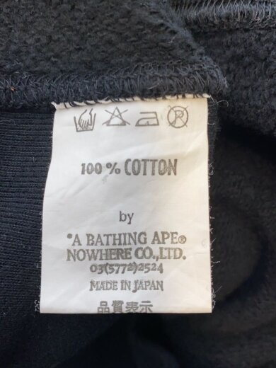 商品画像：パーカー/L/コットン/BLK/無地 5