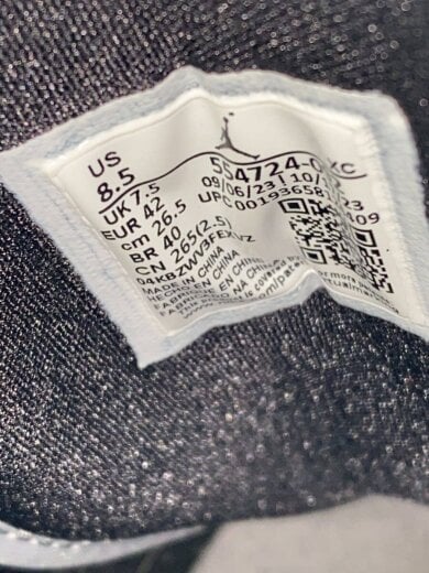 商品画像：AIR JORDAN 1 MID/26.5cm/GRY 5