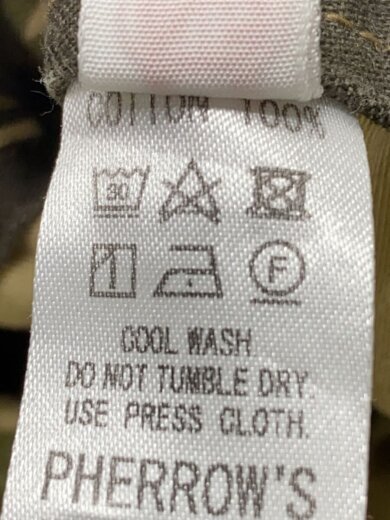 画像：PHERROW’Sボトム/36/コットン/カモフラ/A Japan Quality Standard//6