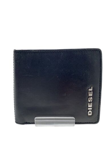 商品画像：2つ折り財布/--/BLK/無地/メンズ 1