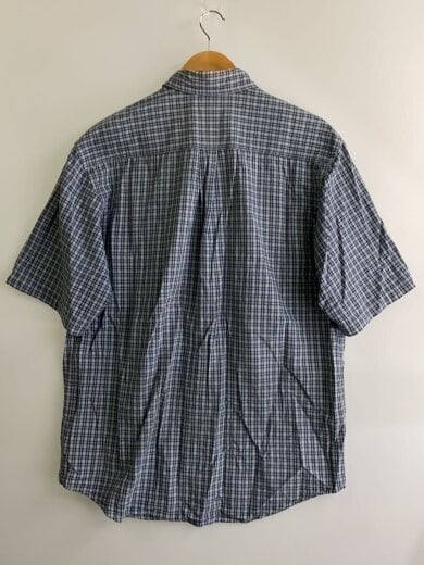 商品画像：半袖シャツ/L/コットン/GRY/チェック/200781// 2