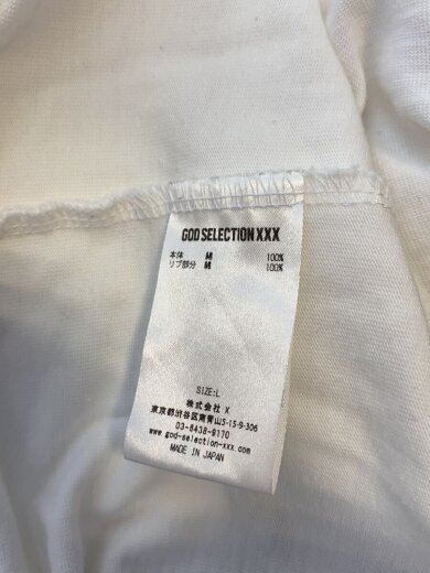商品画像：Tシャツ/L/コットン/WHT/プリント// 4