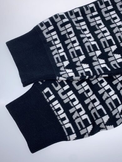 商品画像：17AW/Repeat Sweater/ニット・セーター(薄手)/L/コットン/BLK/総柄// 5