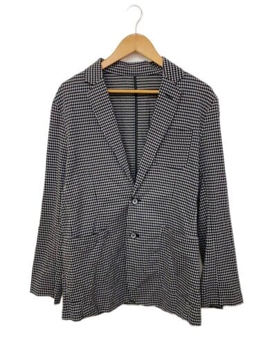 商品画像：テーラードジャケット/48/コットン/BLK 1