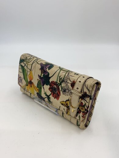 商品画像：長財布_ニース_フローラ/レザー/WHT/レディース 2