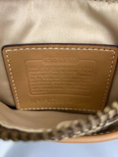 商品画像：ショルダーバッグ/キャンバス/BEG/総柄/40849 5