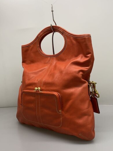 画像：COACHショルダーバッグ/レザー/BRW/122502