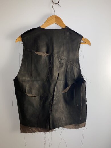 商品画像：ベスト/M/馬革/BLK/SR-L01-900// 5