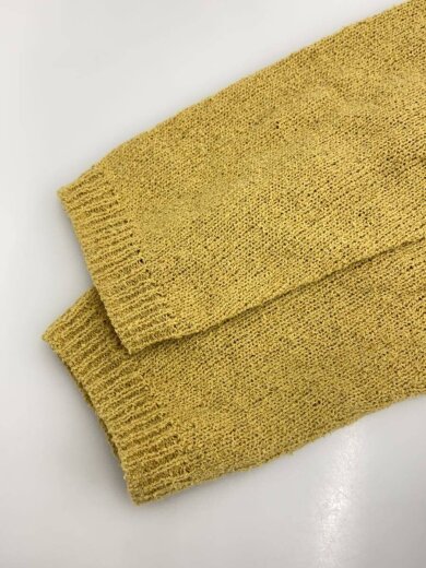 商品画像：ニット・セーター(薄手)/M/コットン/YLW/J0151KB101// 5