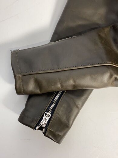 商品画像：ダブルライダースジャケット/40/牛革/BLK/無地/7824250008 6