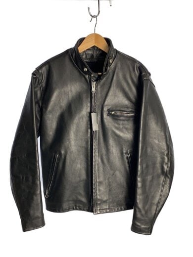 商品画像：レザージャケット・ブルゾン/40/レザー/BLK/641 1